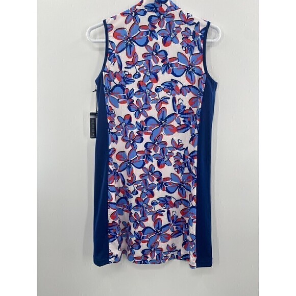 Tail Activewear Sleeveless Dayanara 35 Orchid Grove Floral Mini Dress Size Small - Picture 7 of 12